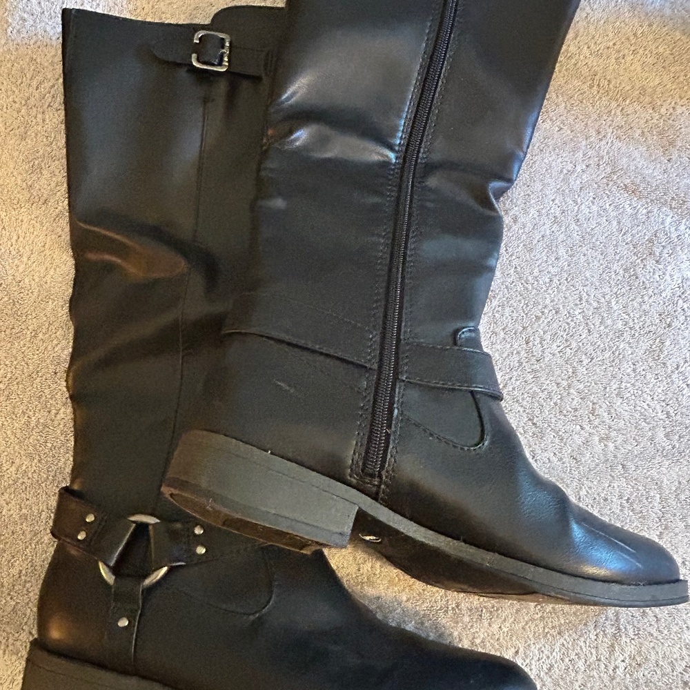 Dr Scholls Black Boots